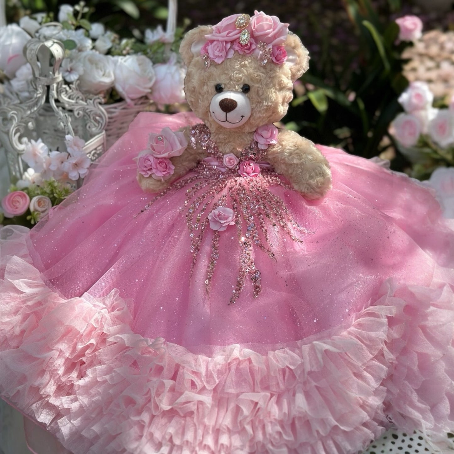 Barbie Pink Quince Teddy Bear